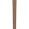 Ekena Millwork 3-inch W x 18-inch D x 24-inch H Traditional Rough Cedar Woodgrain TimberThane Knee Brace, Primed BRCUR03X18X24TRARCPR - alternate 2